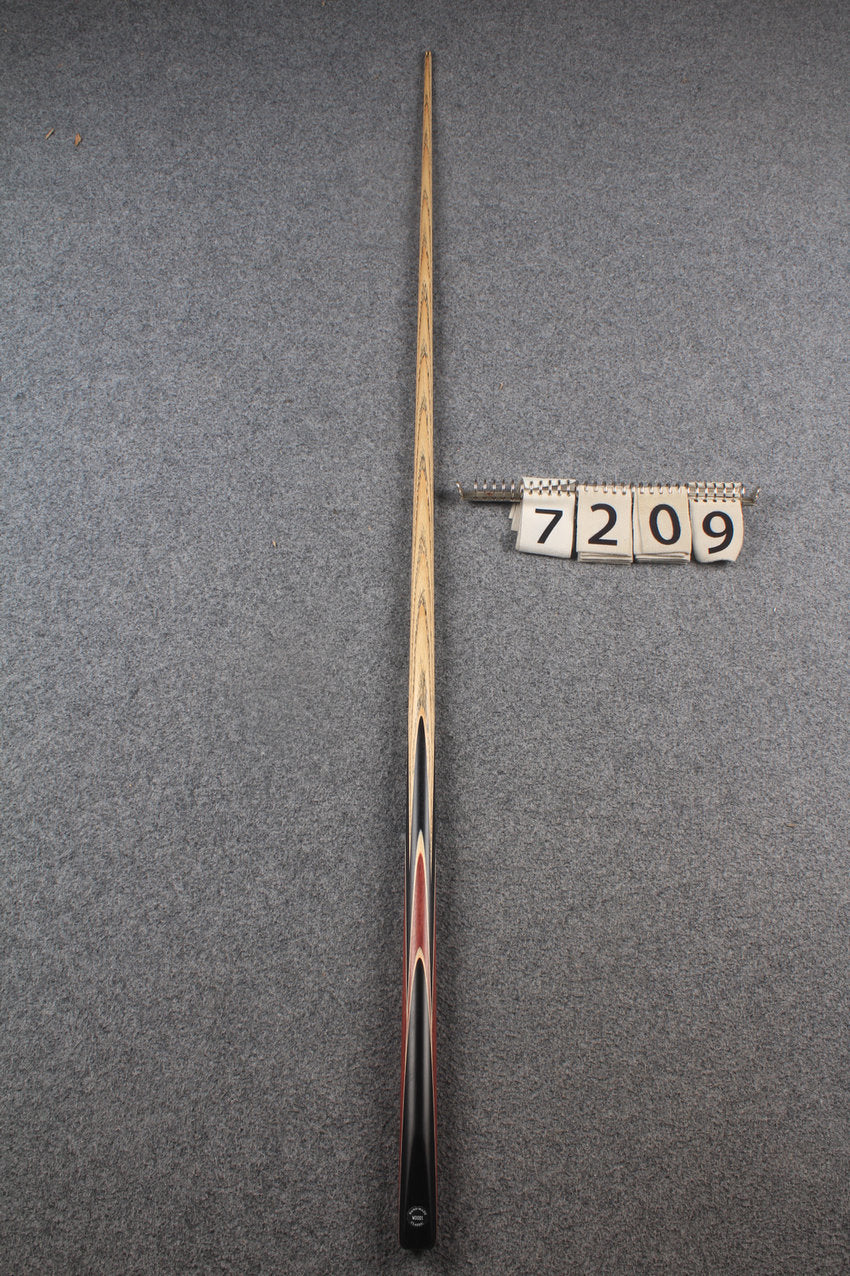 1 piece ash snooker cue # 7209 WOODS CUES