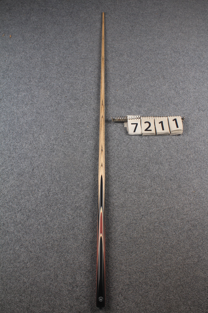 1 piece ash snooker cue # 7211 WOODS CUES