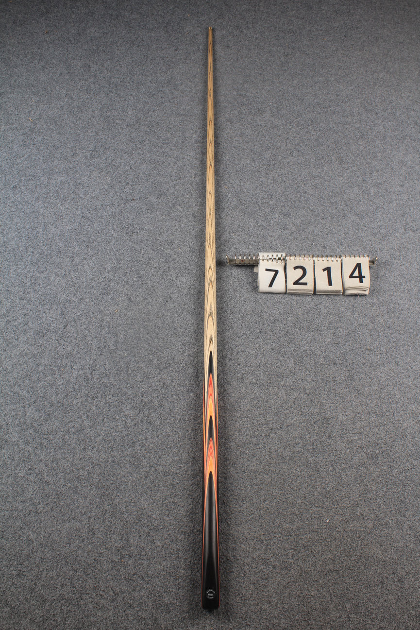 1 piece ash snooker cue # 7214 WOODS CUES