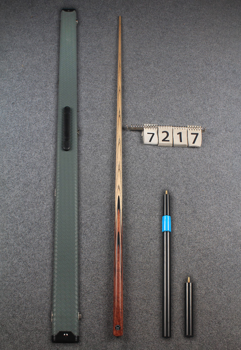 1 piece ash snooker cue # 7217 WOODS CUES