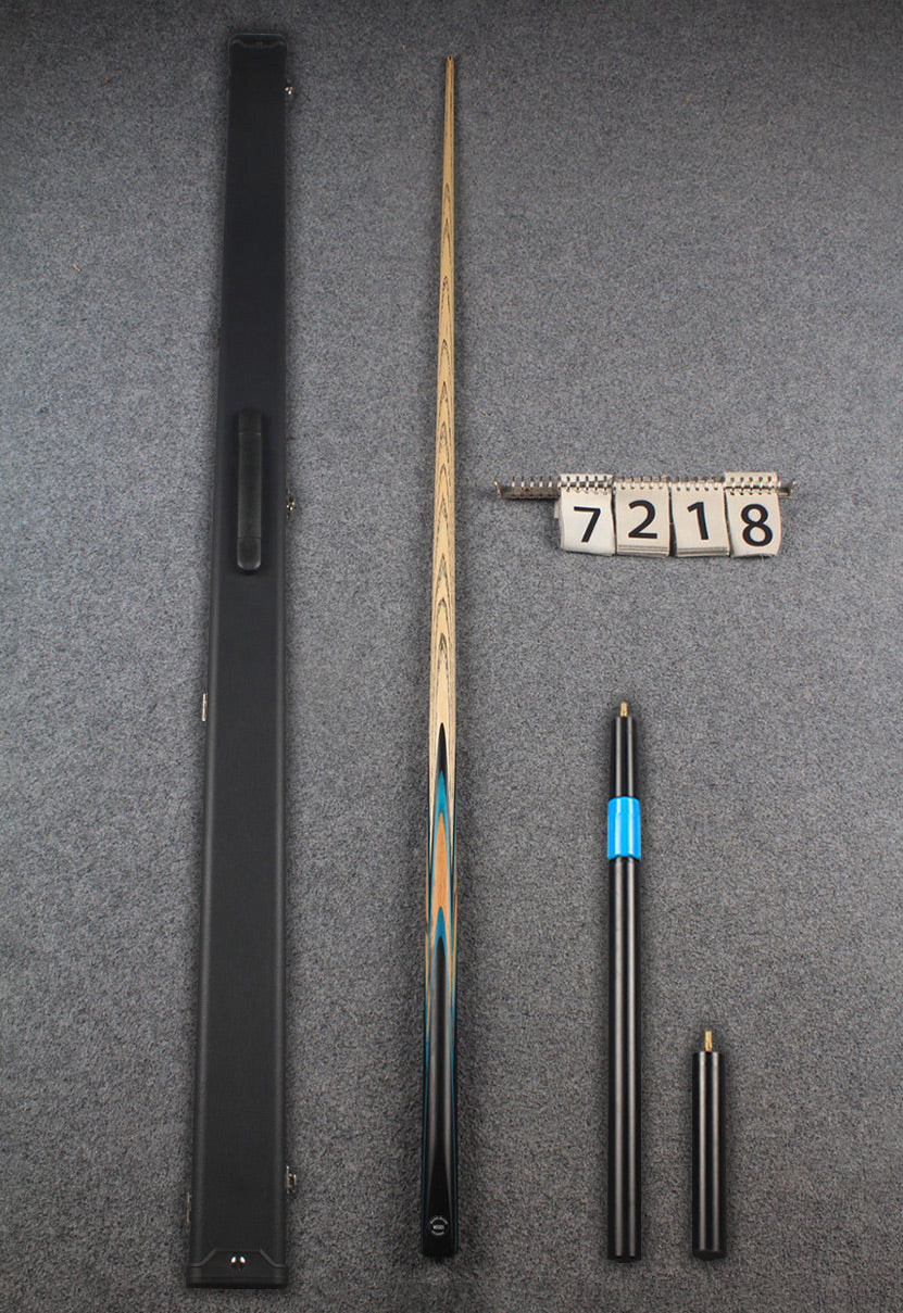 1 piece ash snooker cue # 7218 WOODS CUES