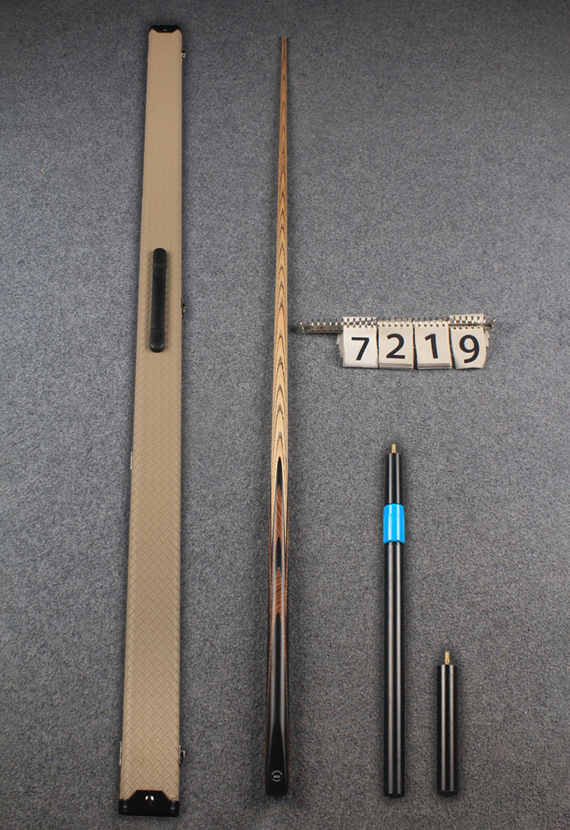 1 piece ash snooker cue # 7219