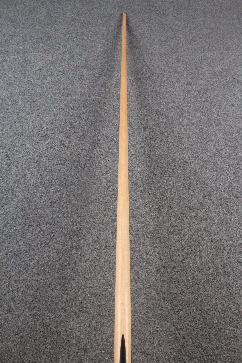 ★★★  1 piece maple snooker cue # 7226 WOODS CUES