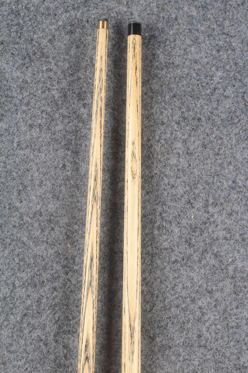 3/4 ASH english pool cue + break cue + case # 7230