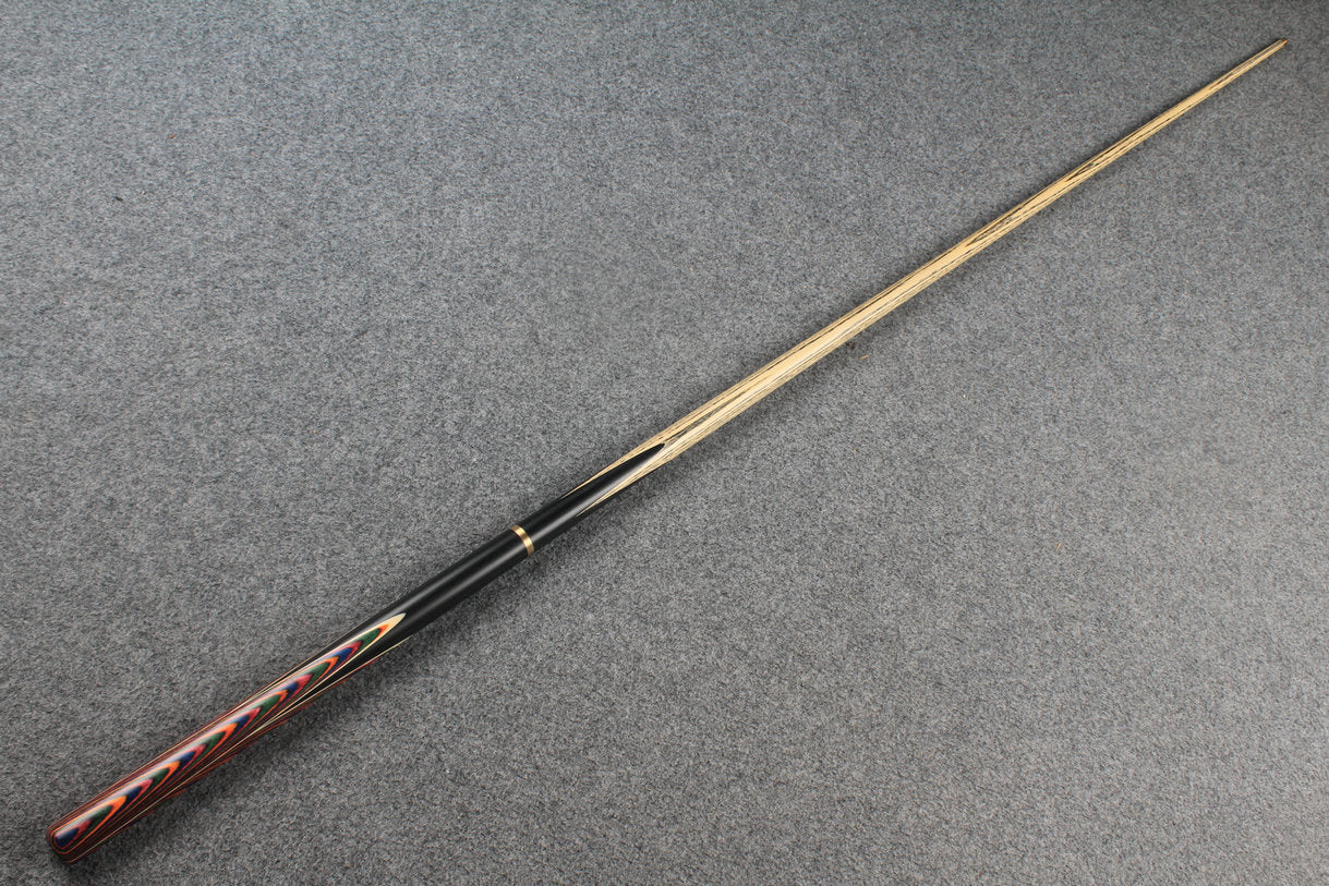 3/4 ASH english pool cue + break cue + case # 7230