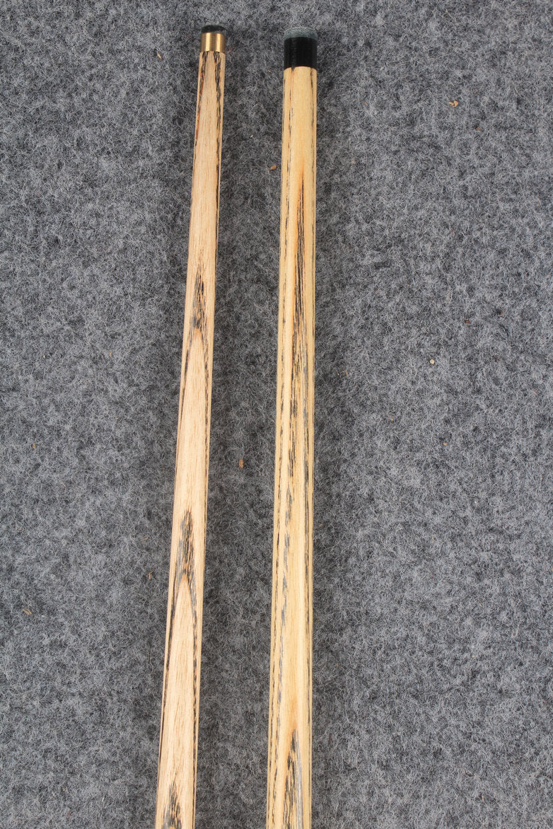 3/4 ASH english pool cue + break cue + case # 7233