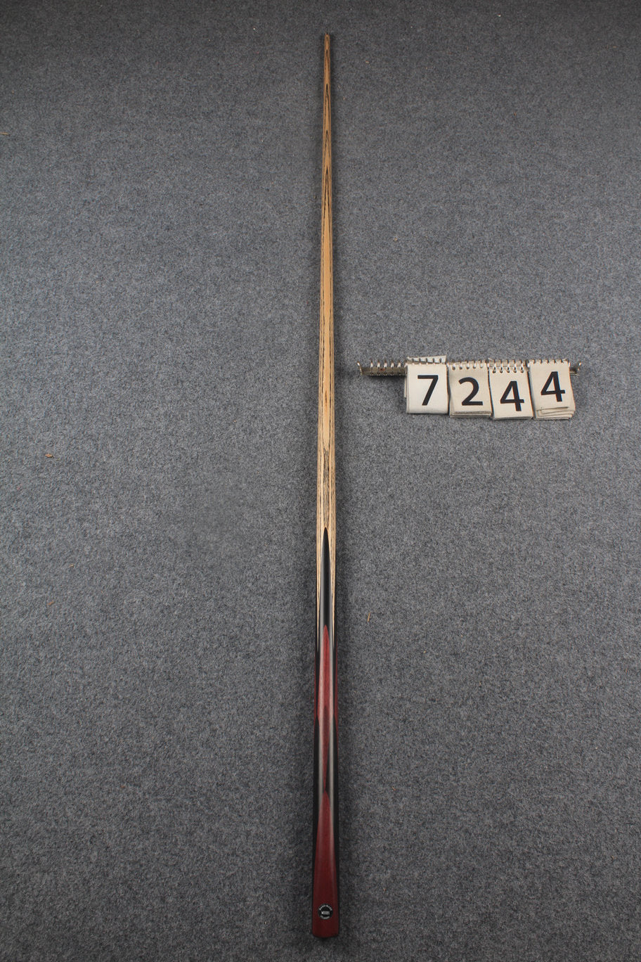 1 piece ash snooker cue  #7244