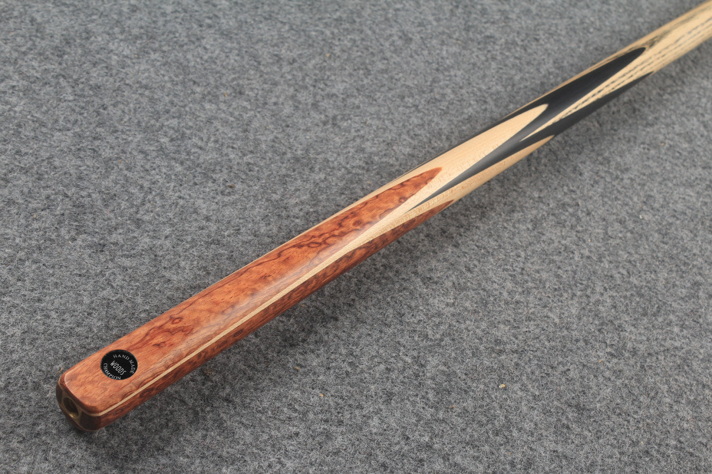 1 piece ash snooker cue # 7247 WOODS CUES