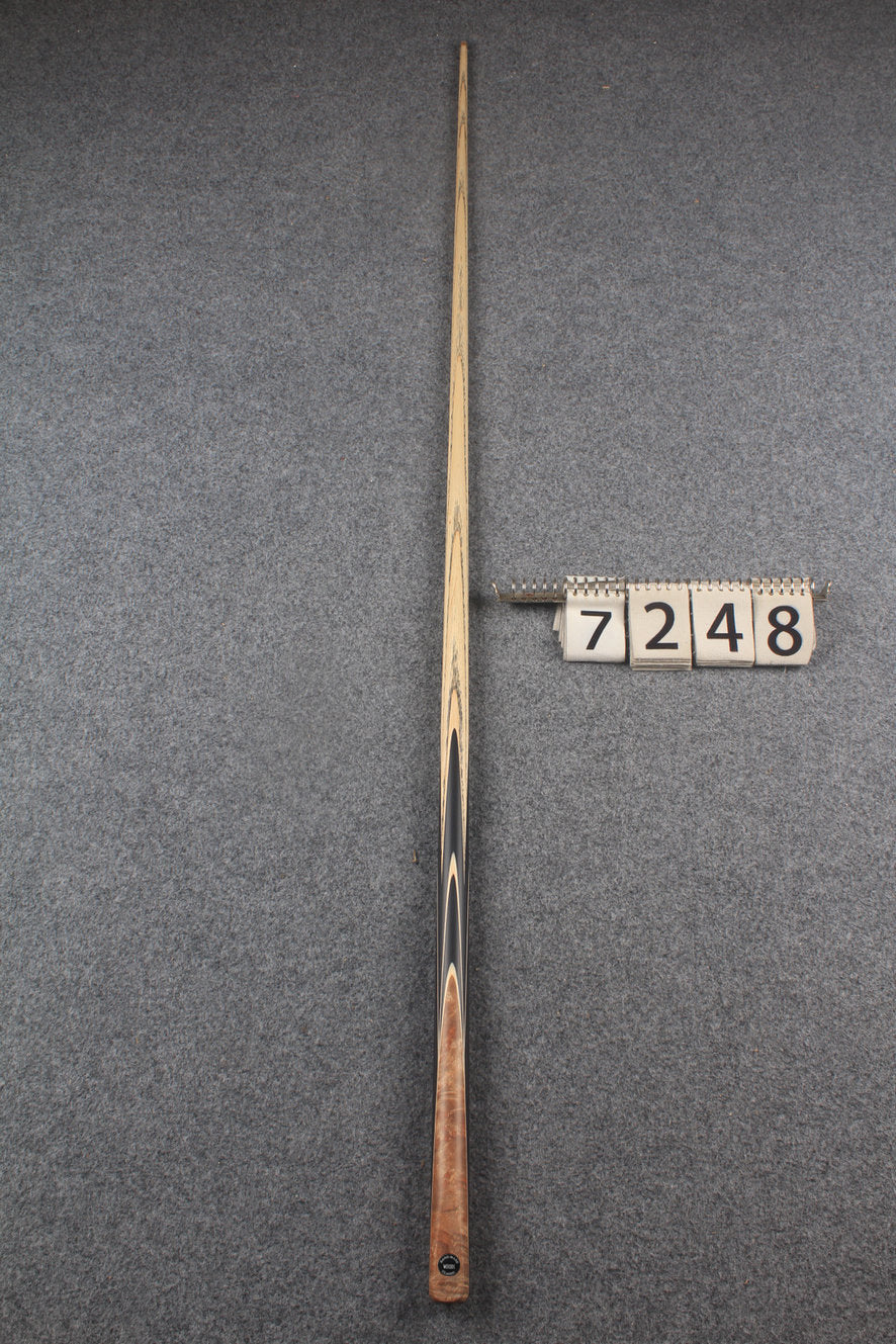 1 piece ash snooker cue # 7248 WOODS CUES