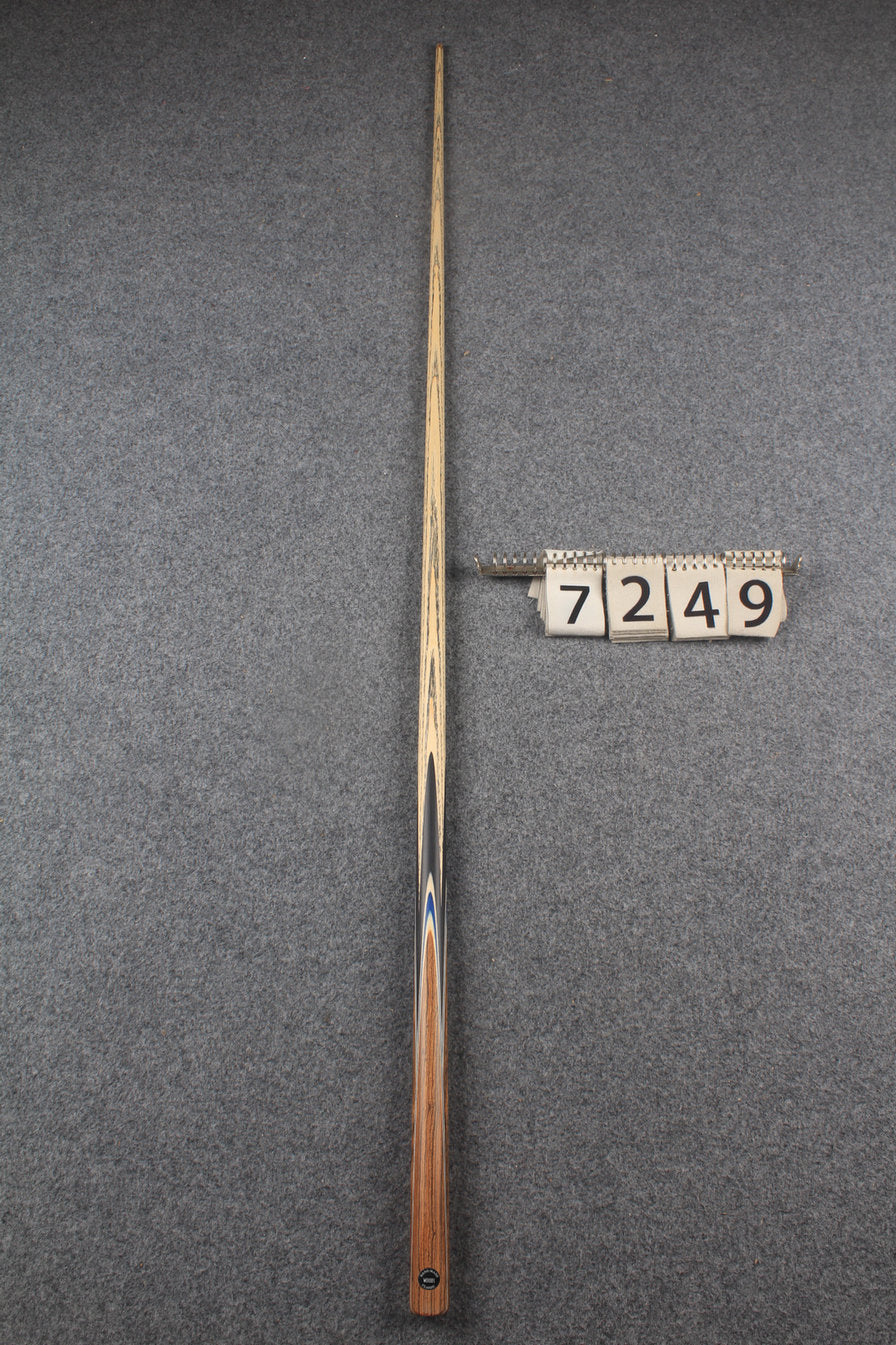 1 piece ash snooker cue # 7249 WOODS CUES