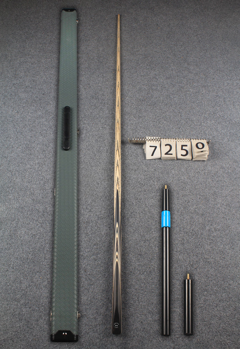 1 piece ash snooker cue # 7250 WOODS CUES