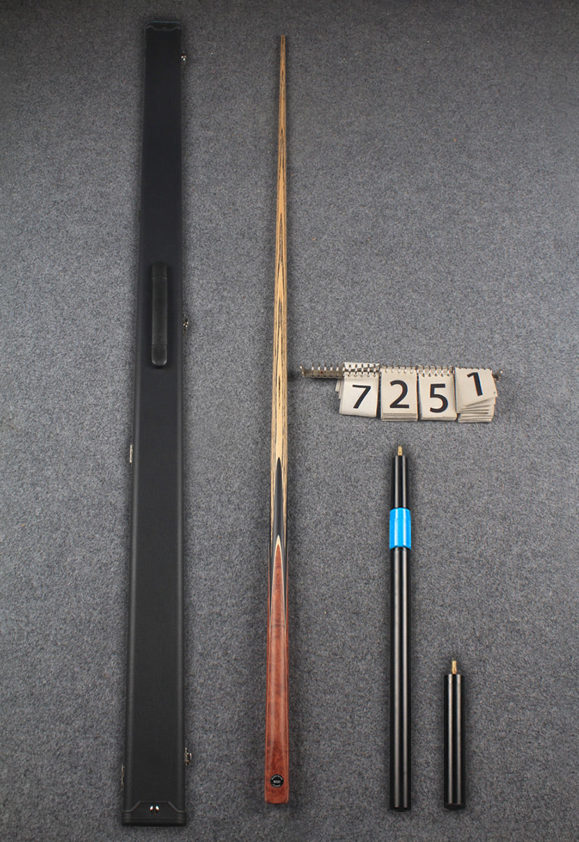 1 piece ash snooker cue # 7251 WOODS CUES