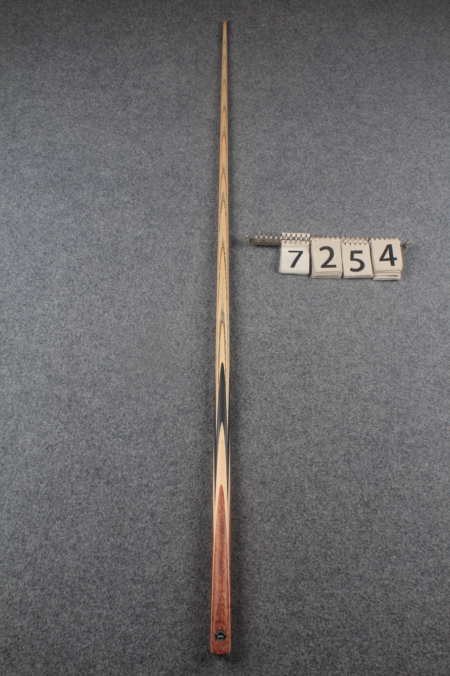 1 piece ash snooker cue # 7254 WOODS CUES
