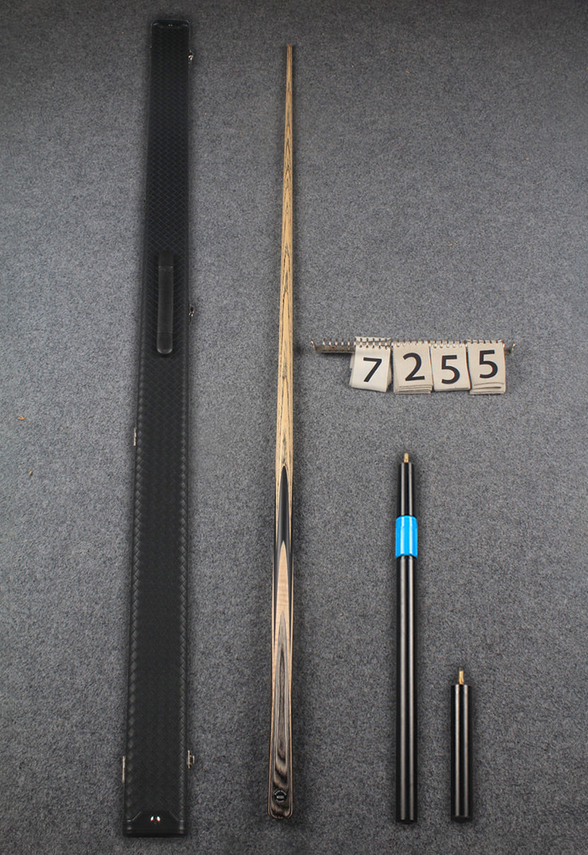 1 piece ash snooker cue # 7255 WOODS CUES