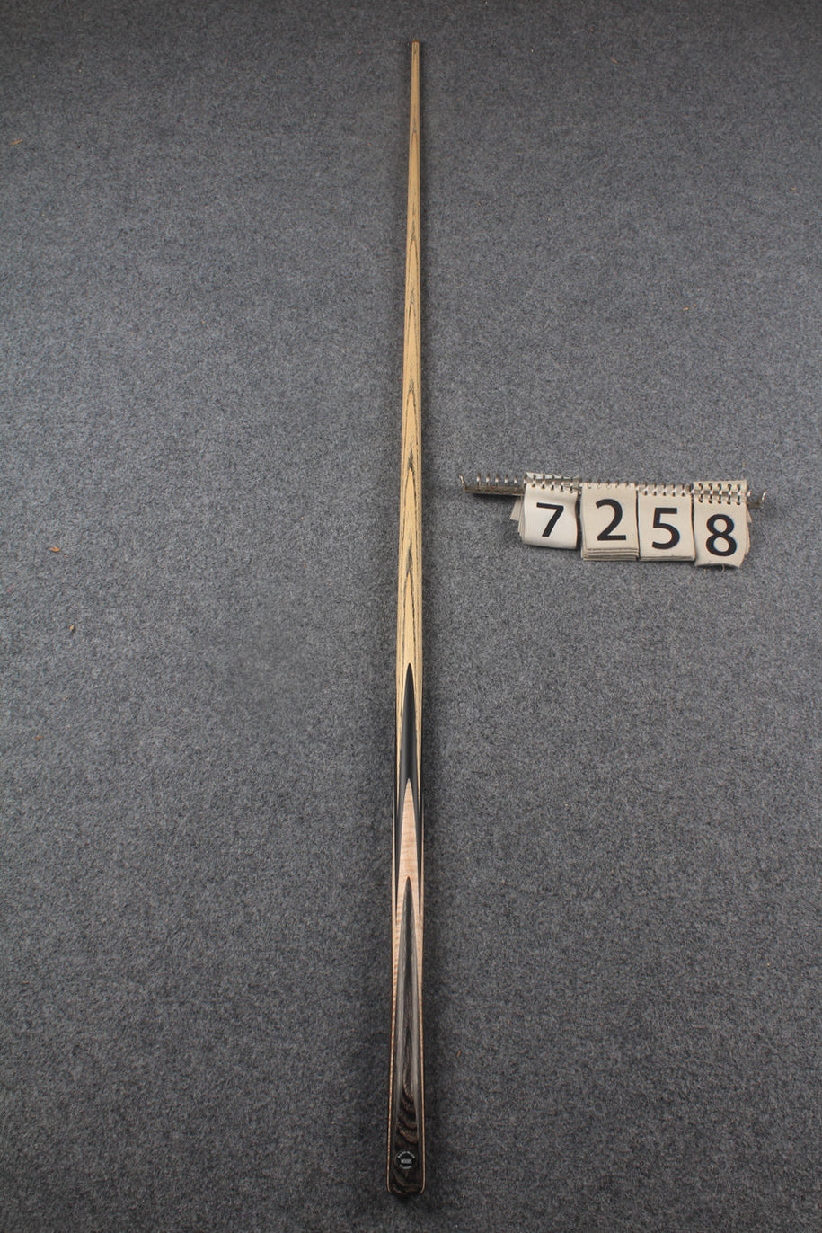 1 piece ash snooker cue # 7258 WOODS CUES