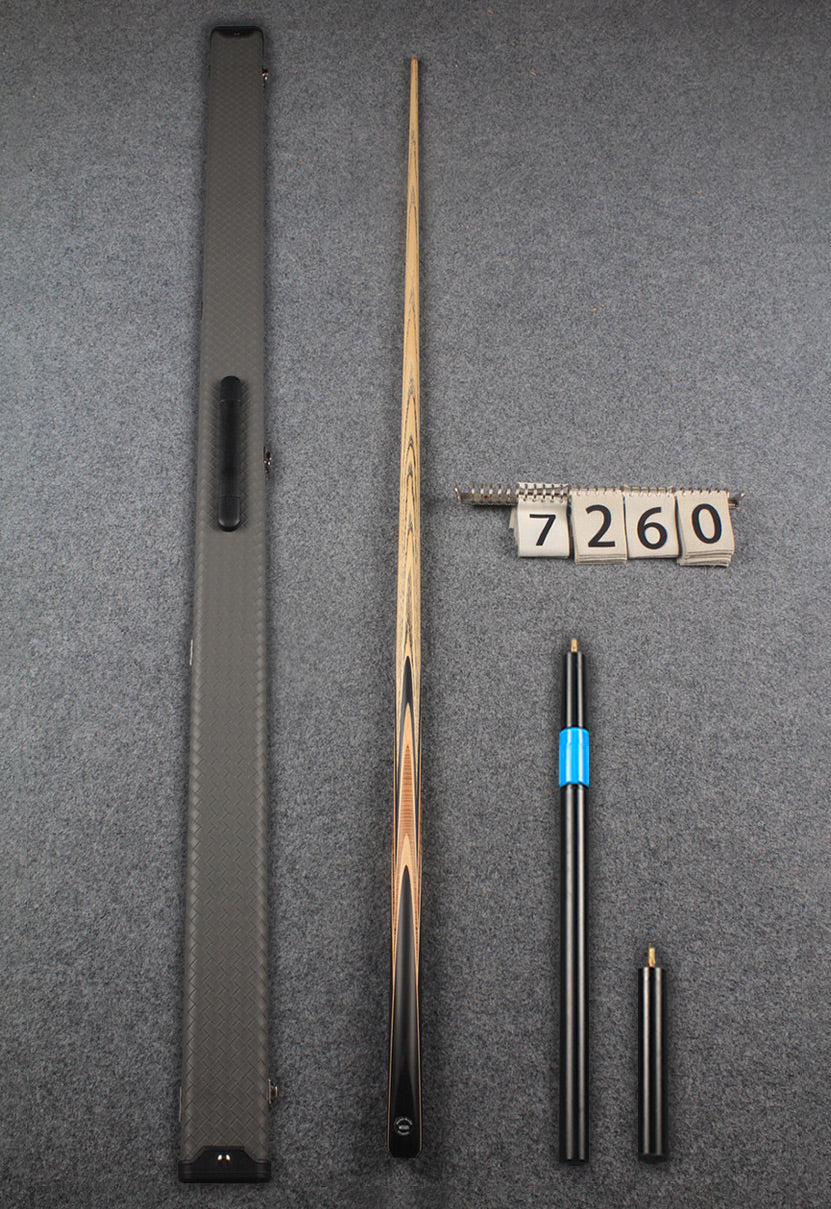 1 piece ash snooker cue # 7260 WOODS CUES