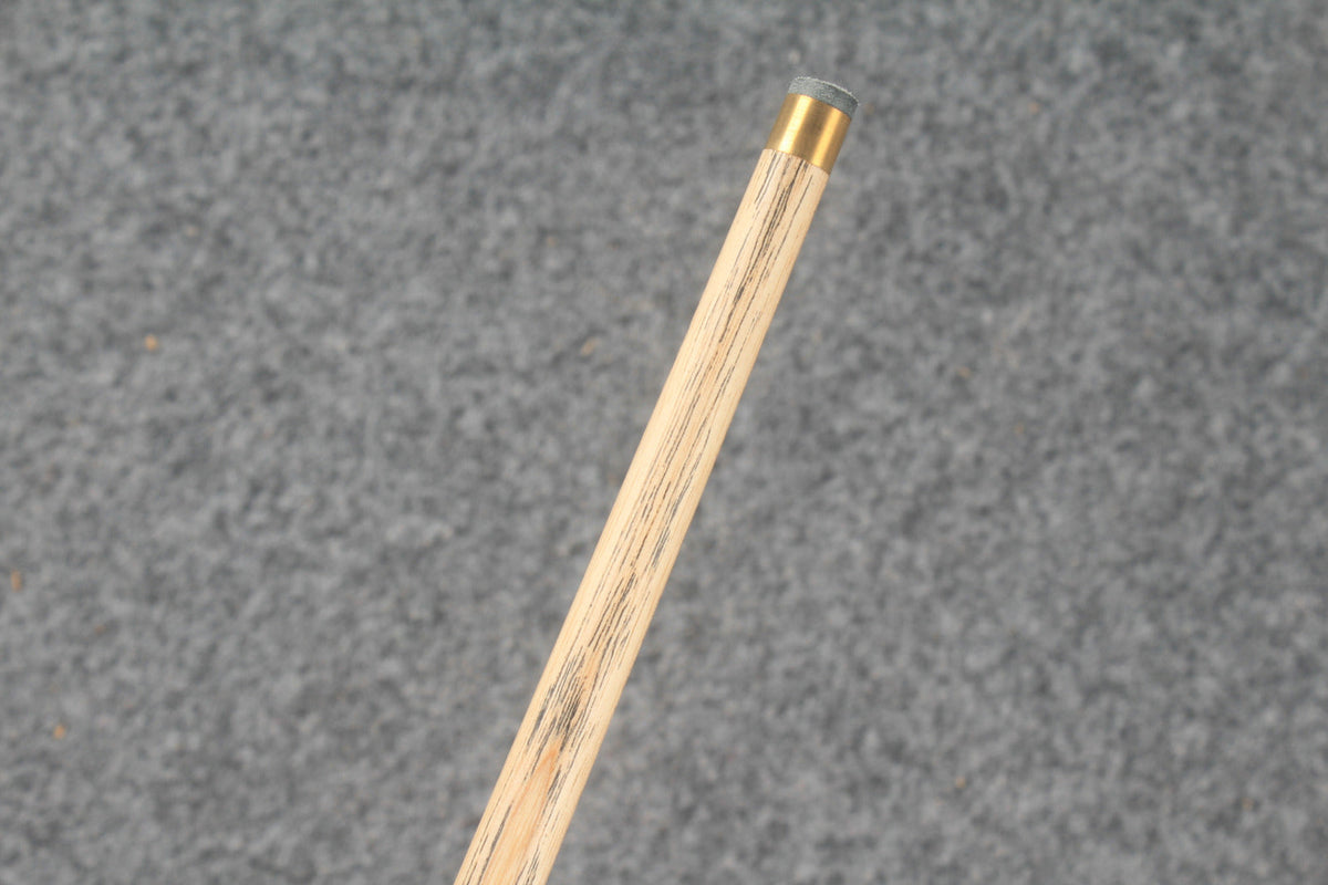 1 piece ash snooker cue # 7261 WOODS CUES