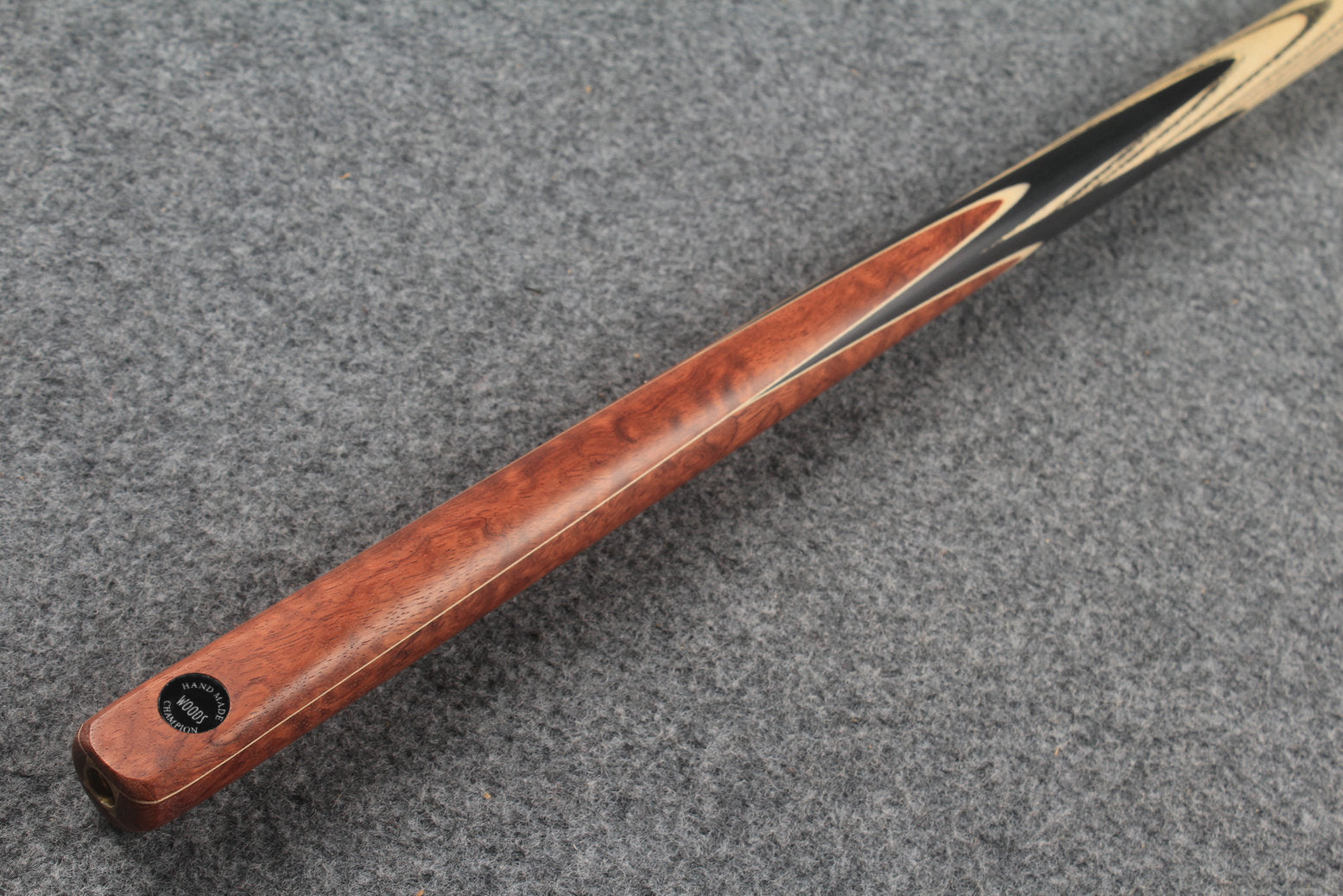 1 piece ash snooker cue # 7263 WOODS CUES