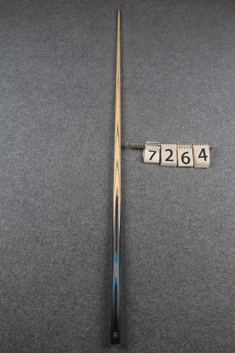 1 piece ash snooker cue # 7264 WOODS CUES