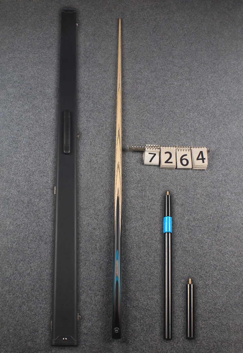 1 piece ash snooker cue # 7264 WOODS CUES