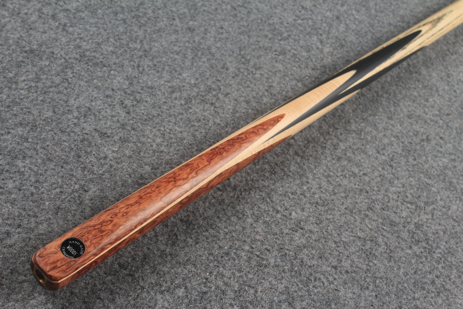 1 piece ash snooker cue # 7268 WOODS CUES