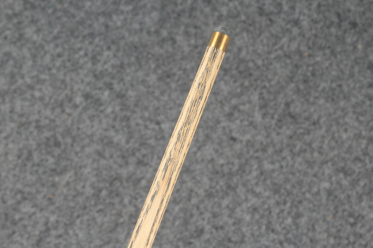 1 piece ash snooker cue # 7268 WOODS CUES