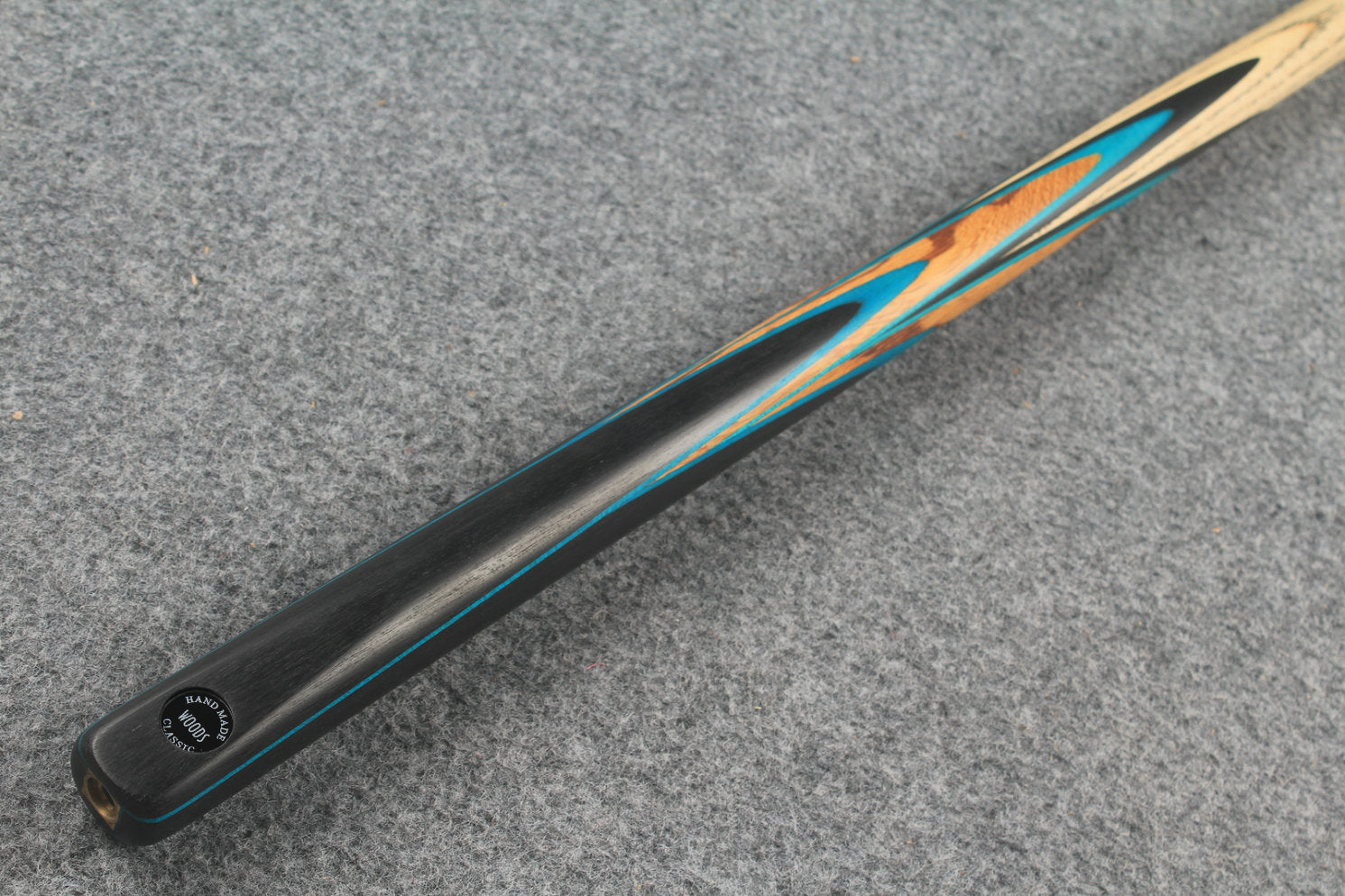 1 piece ash snooker cue # 7277 WOODS CUES