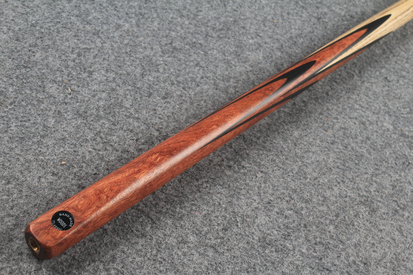 1 piece ash snooker cue # 7278 WOODS CUES