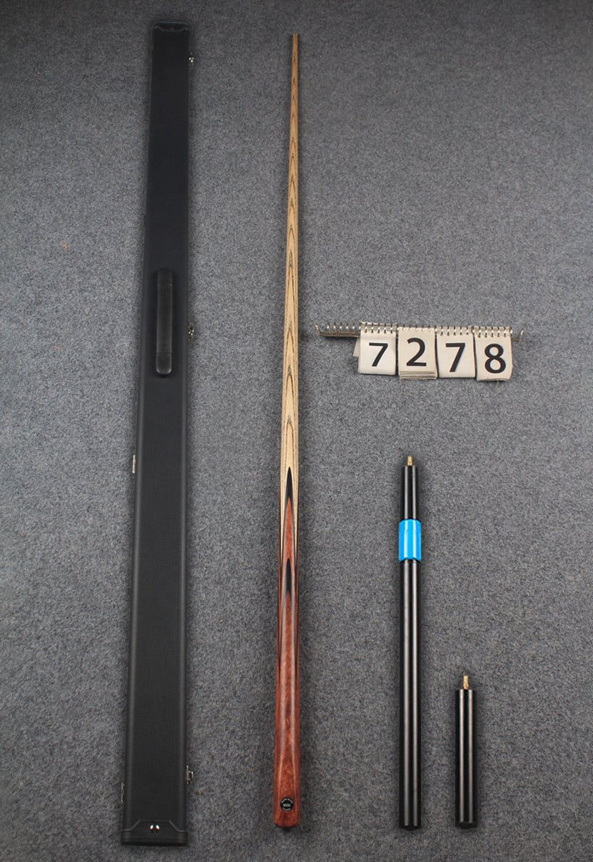 1 piece ash snooker cue # 7278 WOODS CUES