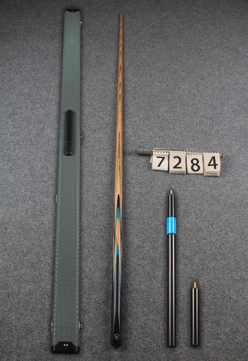 1 piece ash snooker cue # 7284 WOODS CUES