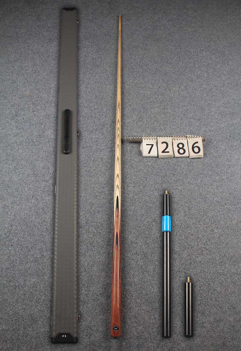 1 piece ash snooker cue # 7286 WOODS CUES