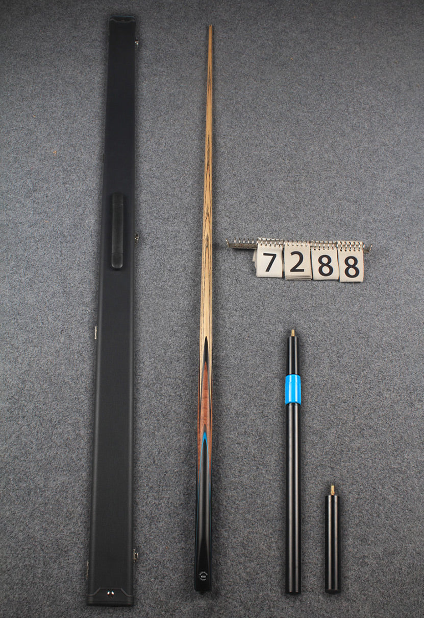 1 piece ash snooker cue # 7288 WOODS CUES