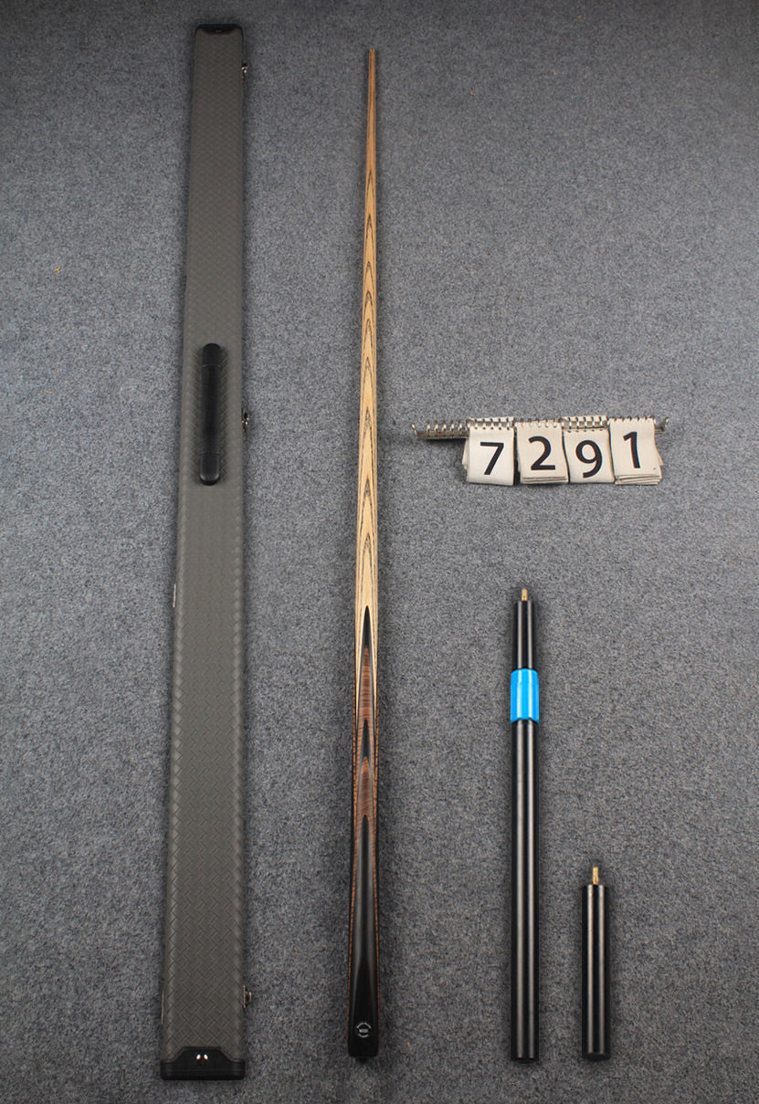 1 piece ash snooker cue # 7291 WOODS CUES