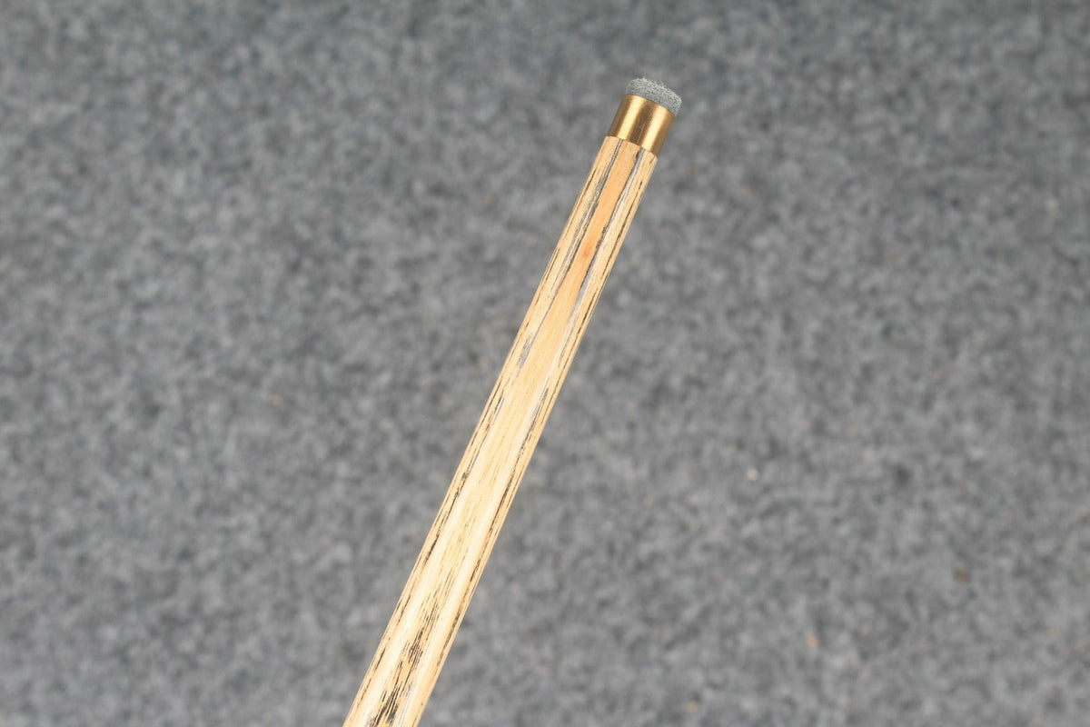 1 piece ash snooker cue # 7292 WOODS CUES