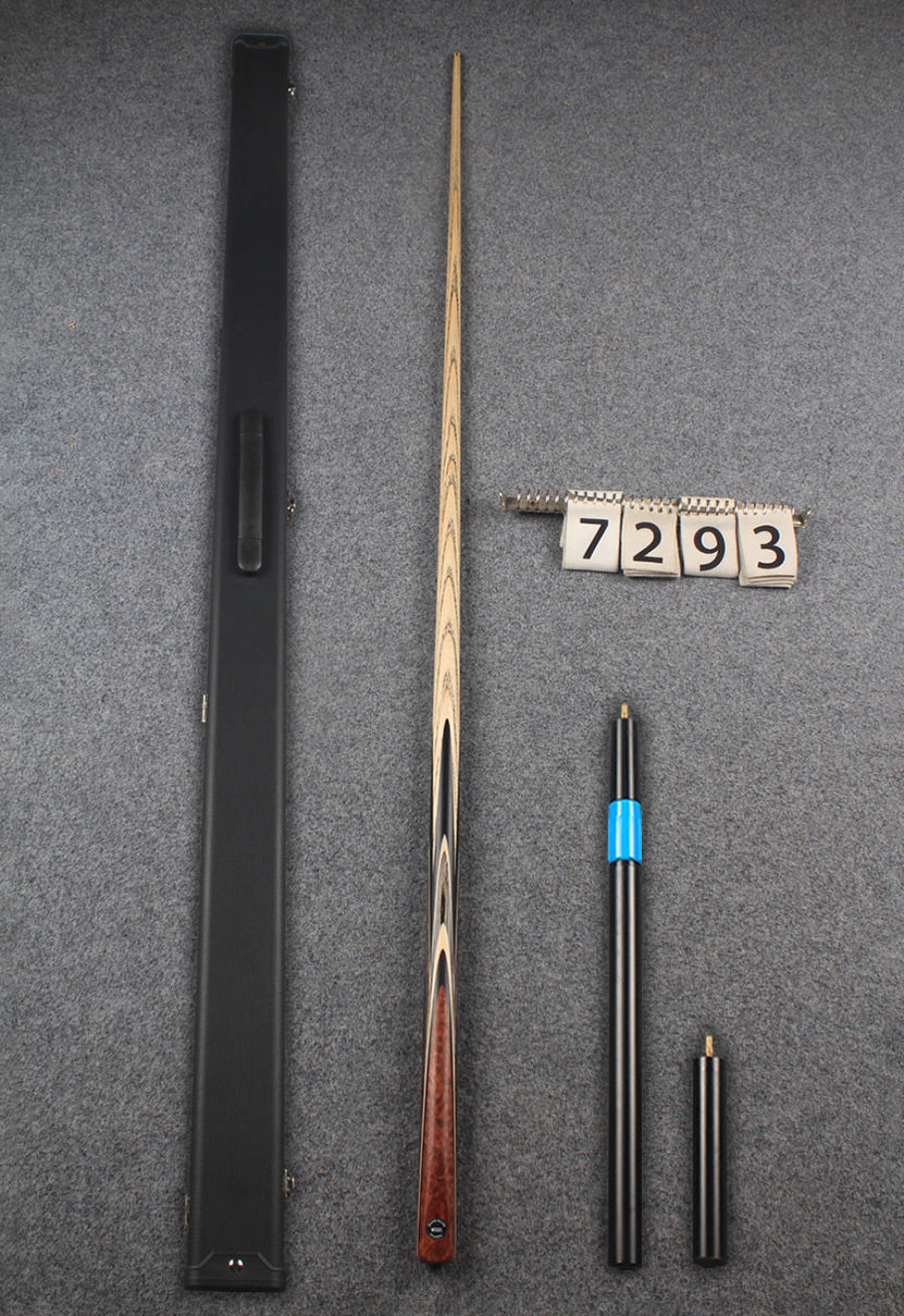 1 piece ash snooker cue # 7293 WOODS CUES