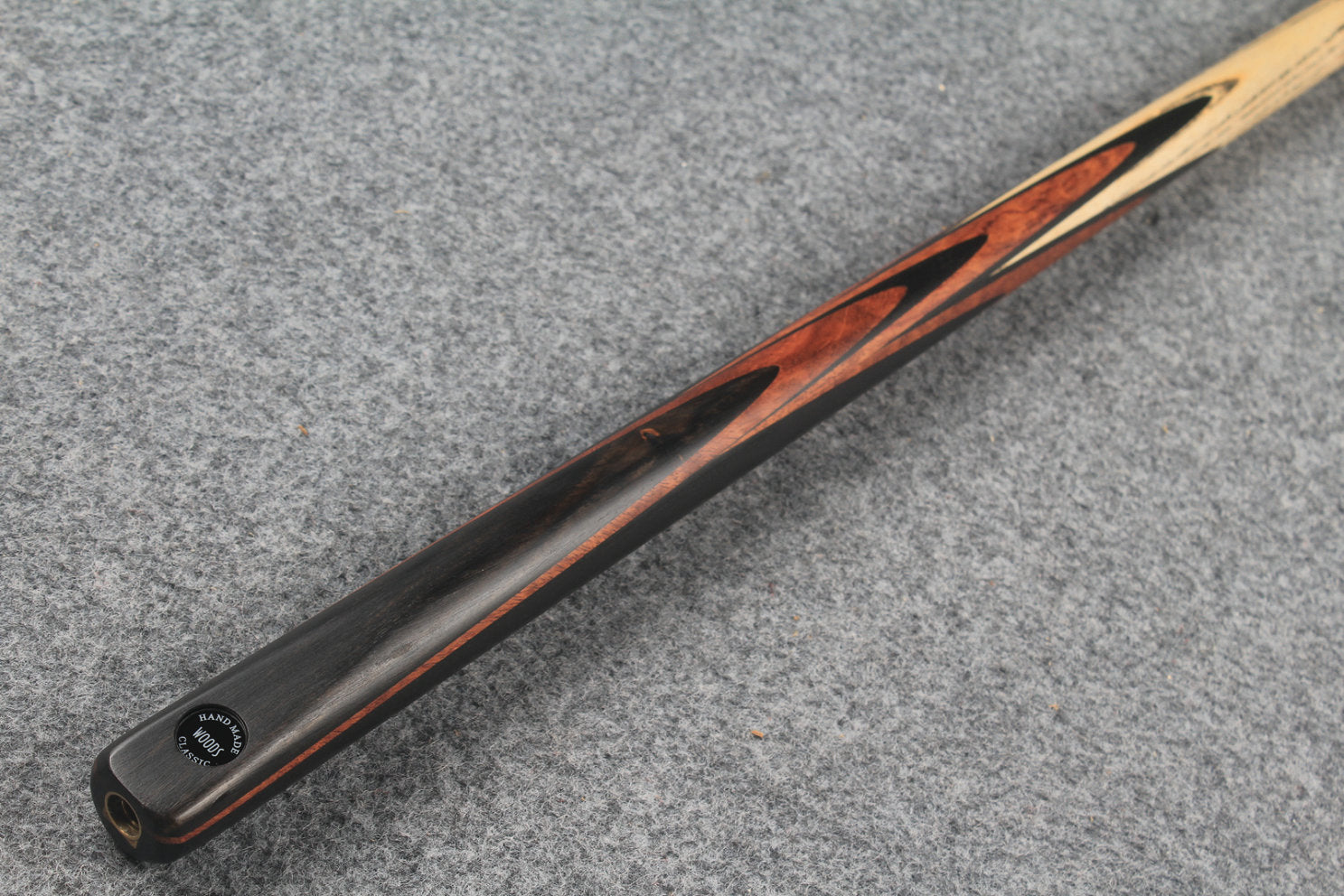 1 piece ash snooker cue # 7297 WOODS CUES