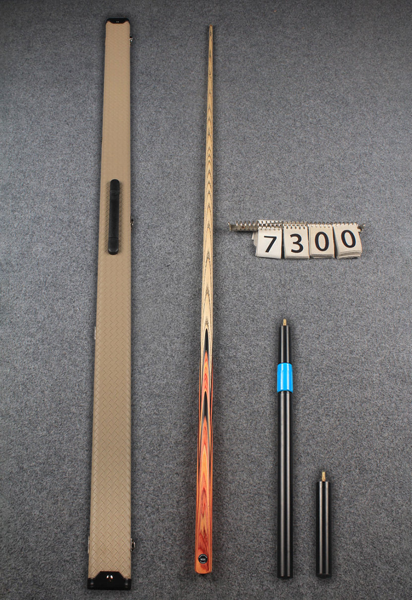 1 piece ash snooker cue # 7300 WOODS CUES