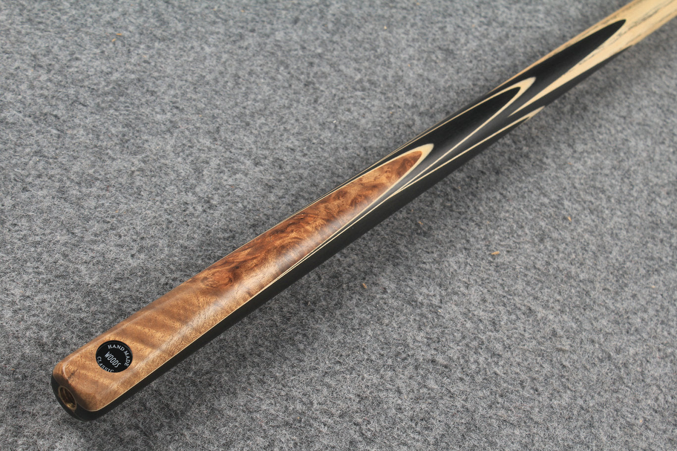 1 piece ash snooker cue # 7304 WOODS CUES