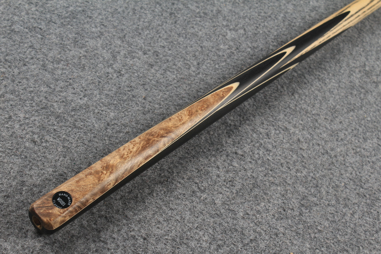 1 piece ash snooker cue # 7306 WOODS CUES