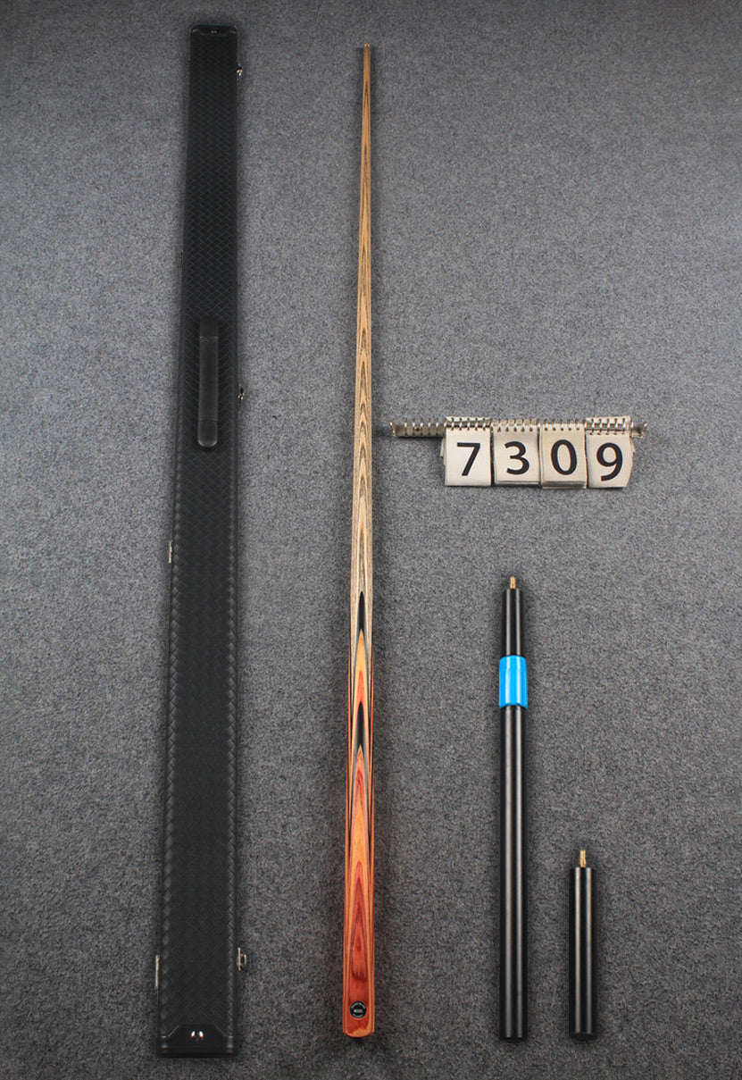 1 piece ash snooker cue # 7309 WOODS CUES