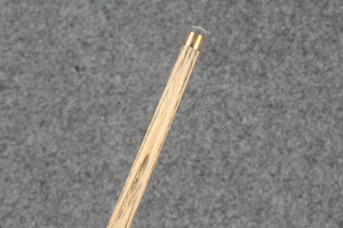 1 piece ash snooker cue # 7311 WOODS CUES