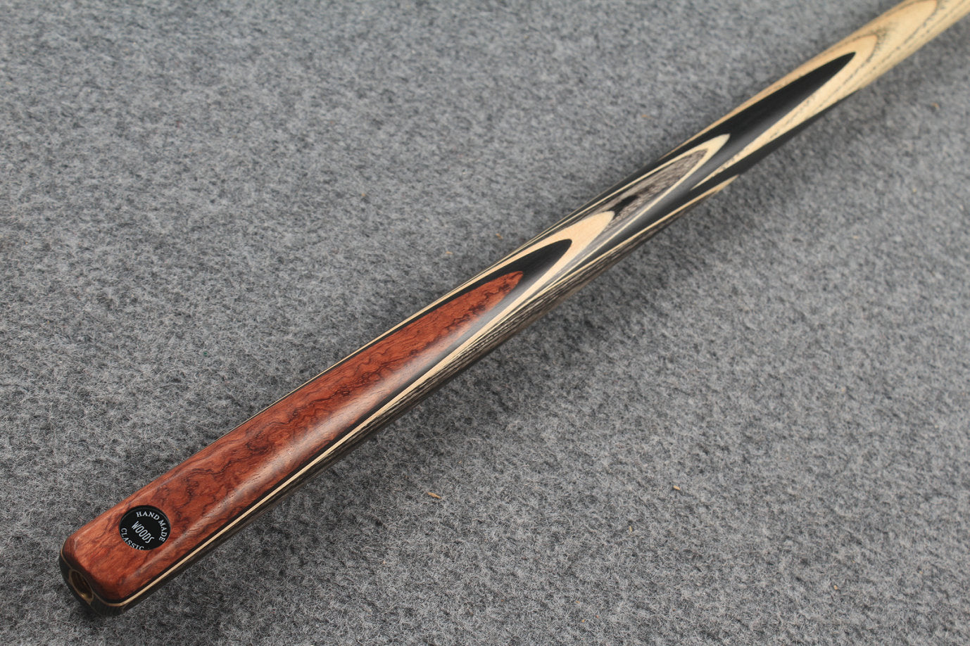 1 piece ash snooker cue # 7312 WOODS CUES