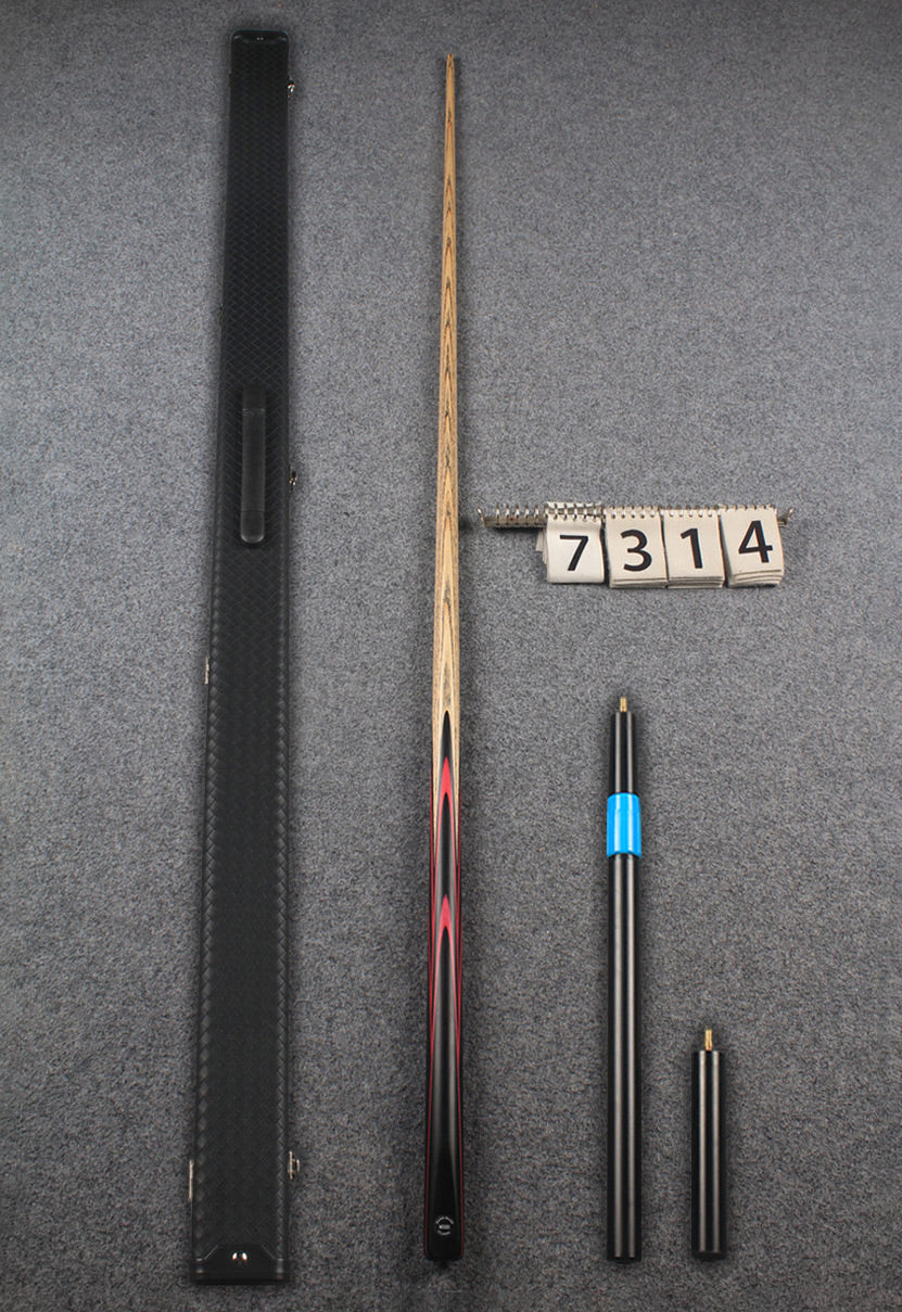 1 piece ash snooker cue # 7314