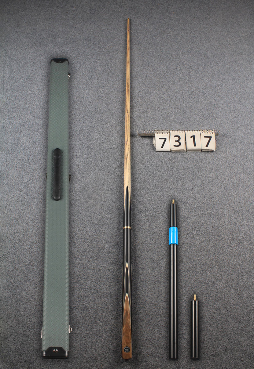 1 piece ash 59'' snooker cue # 7317