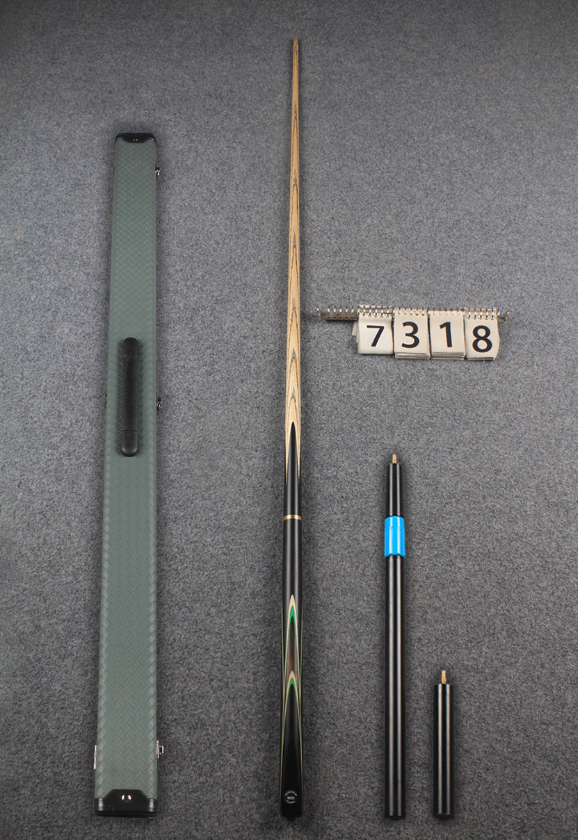 1 piece ash 59'' snooker cue # 7318