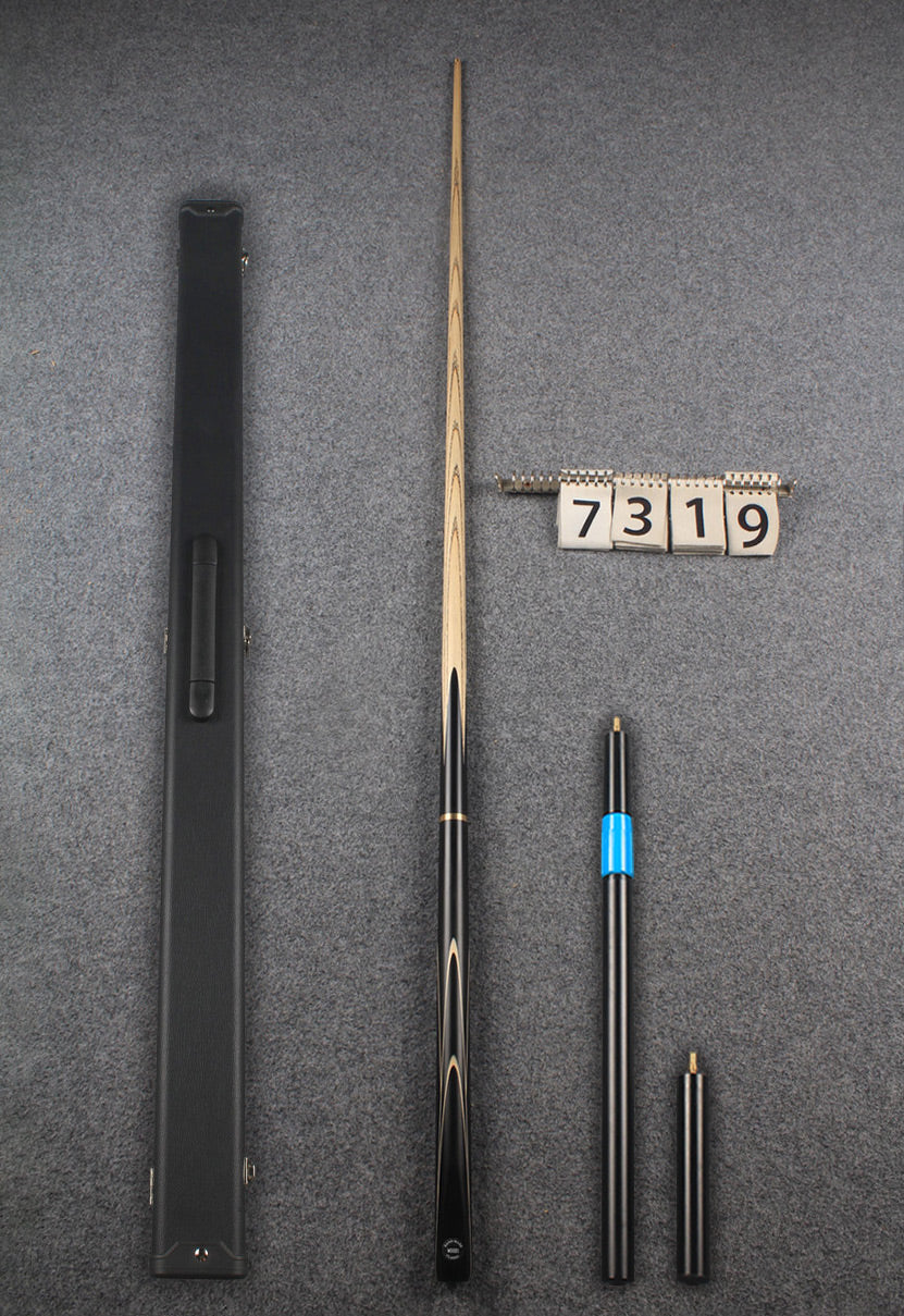 1 piece ash 59'' snooker cue # 7319