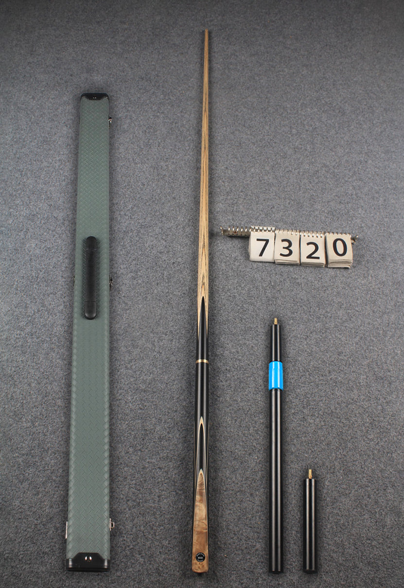 1 piece ash 59'' snooker cue # 7320