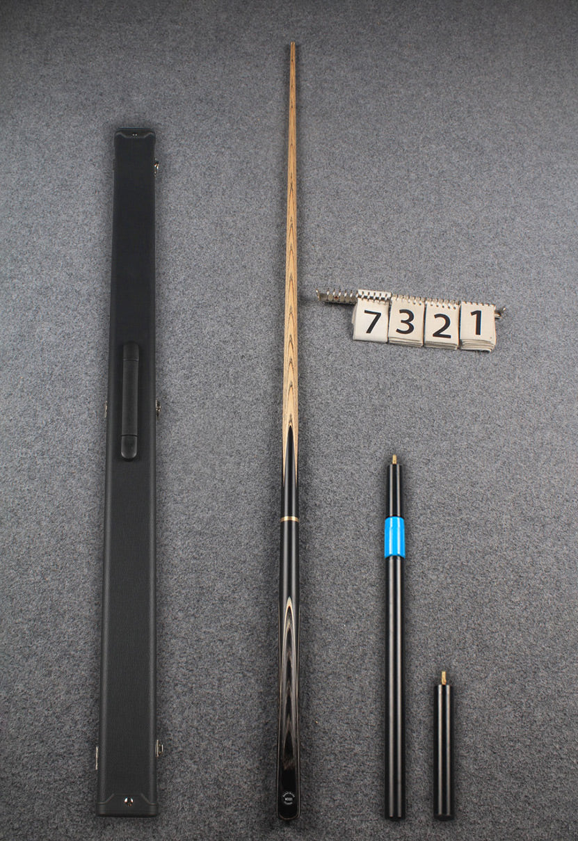 1 piece ash 59'' snooker cue # 7321