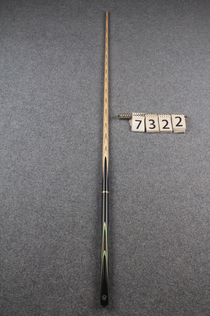 1 piece ash 59'' snooker cue # 7322