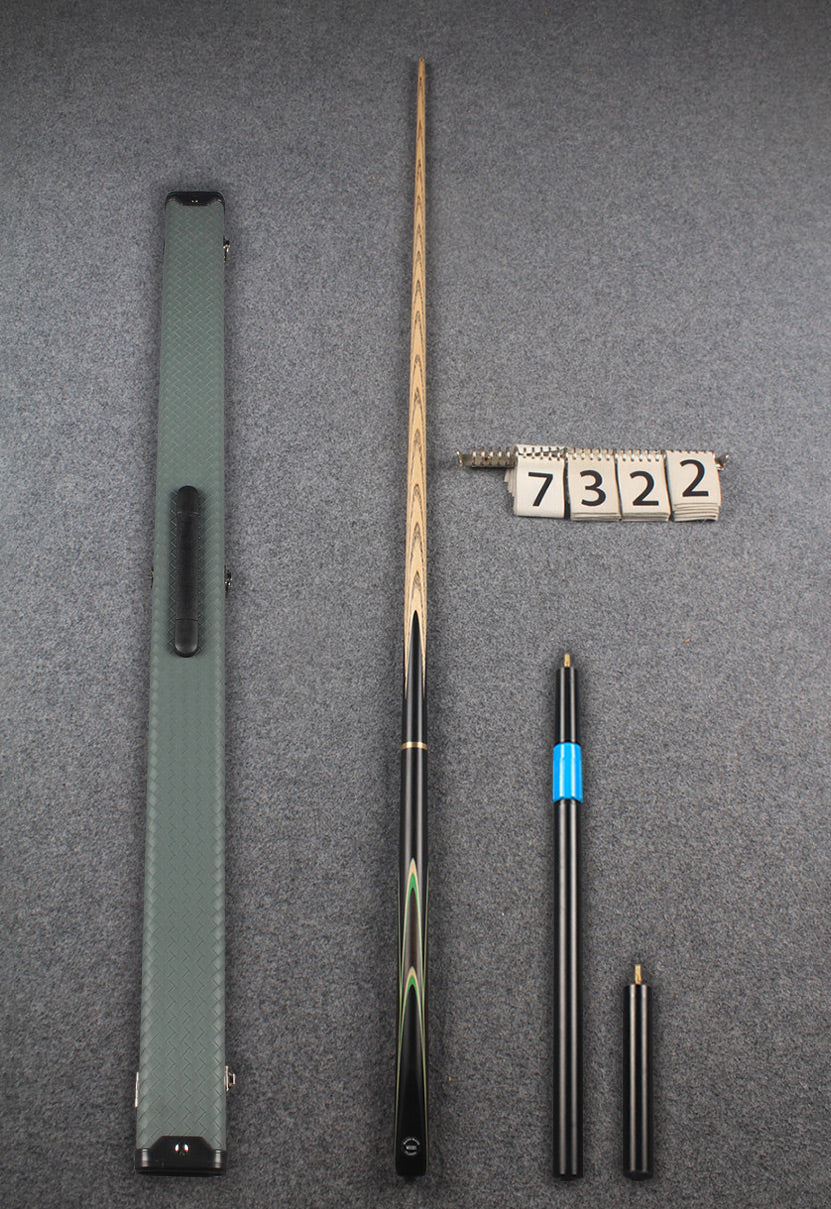 1 piece ash 59'' snooker cue # 7322